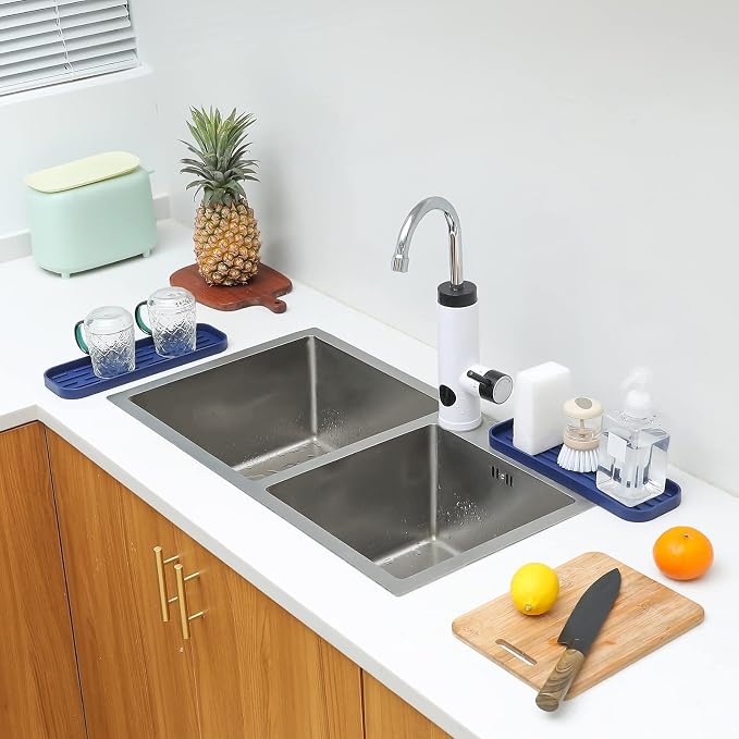 Silicone Kitchen Sink Organizer Tray - Image 6