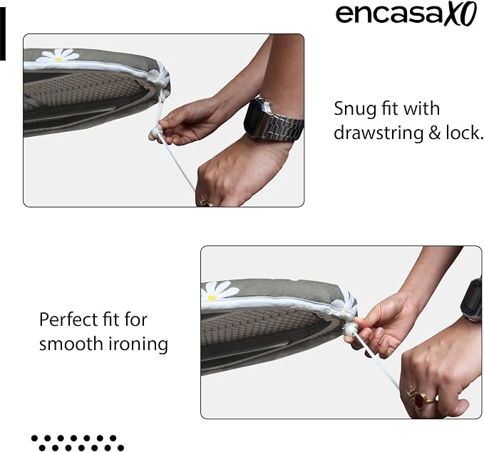Encasa XO Ironing Board Cover and Pad 57"x22" - Image 4