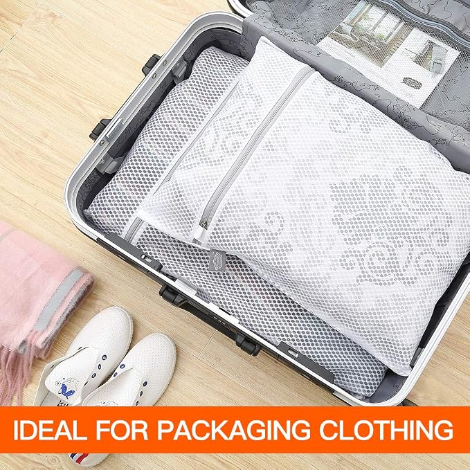 Kimmama Oversize Laundry Bags Mesh Wash Bags, Large Delicates Bag - Image 8
