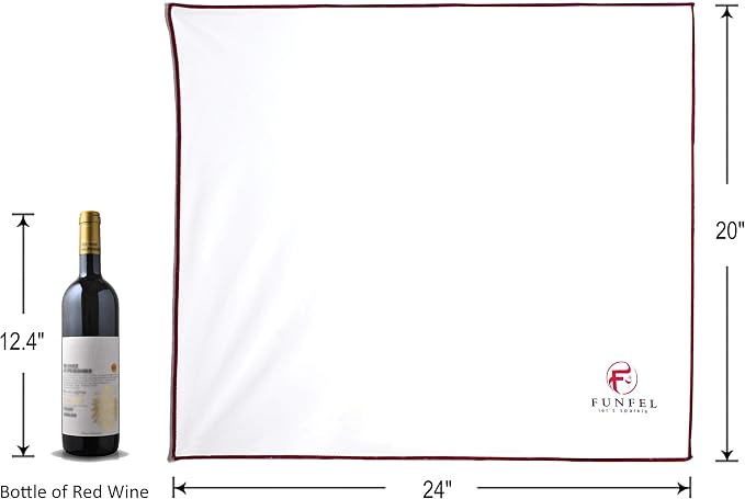 Large Microfiber Glass Polishing Cloth, Lint Streak Free Drying Towel 24x20 inch - Image 3