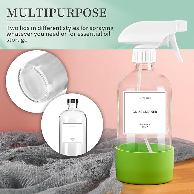 2 Pack Glass Spray Bottles - Image 6
