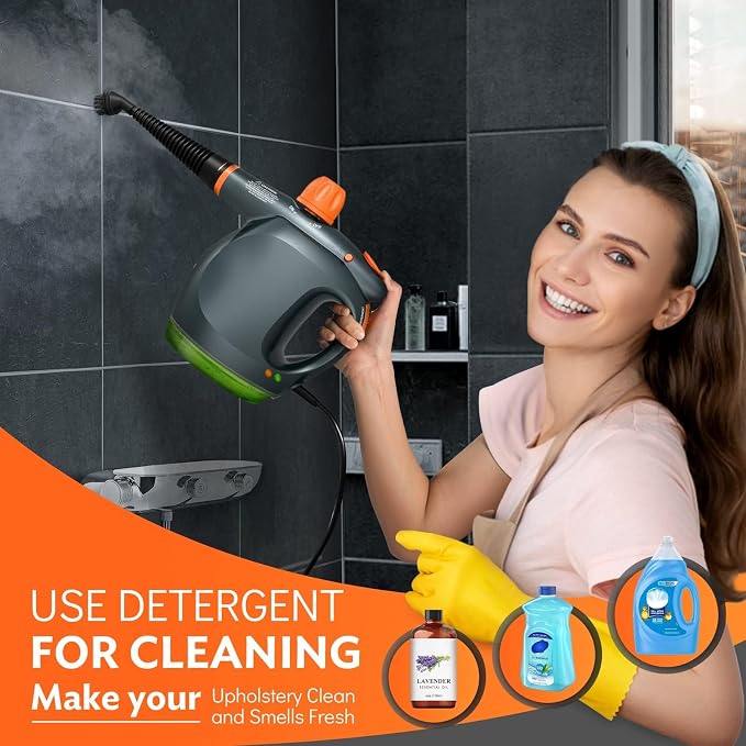 1250W Powerful Handheld Steam Cleaner - Image 2