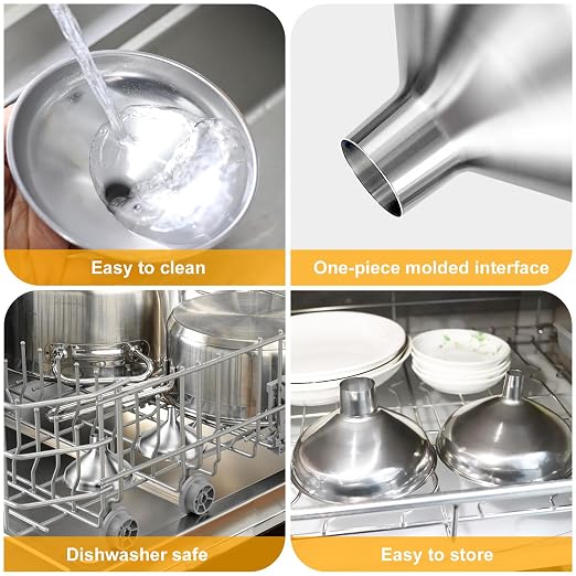Kitchen Funnel, Stainless Steel funnels - Image 4