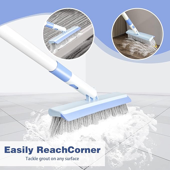 Floor Scrub Brush and V-Shape Grout Brush - Image 6