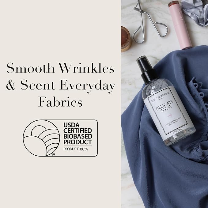 The Laundress Delicate Fabric Spray, Wrinkle Release Spray, Upholstery and - Image 2