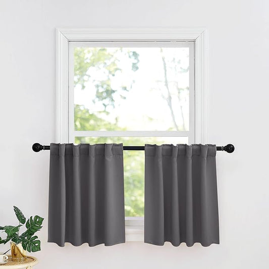RYB HOME Small Window Curtains by RYBHOME
