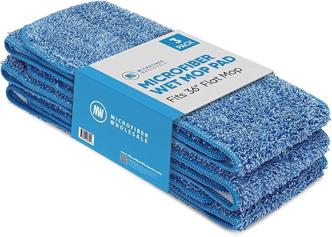 36" Microfiber Wet Mop Pad by MicrofiberWholesale