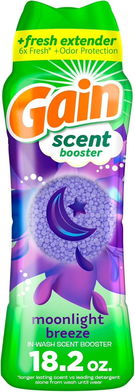 Gain Fireworks In-Wash Scent Booster Beads, Moonlight Breeze, 18.2 oz by Gain
