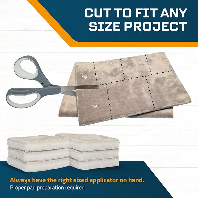 MāKRS Stain Pad, Cut-to-Size Staining Pads, Streak-Free Applicator, Micro Brush - Image 3