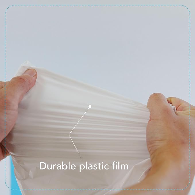 13 Gallon Drawstring Trash Bags, Unscented 200 Count Tall Kichen Garbage Bags - Image 6