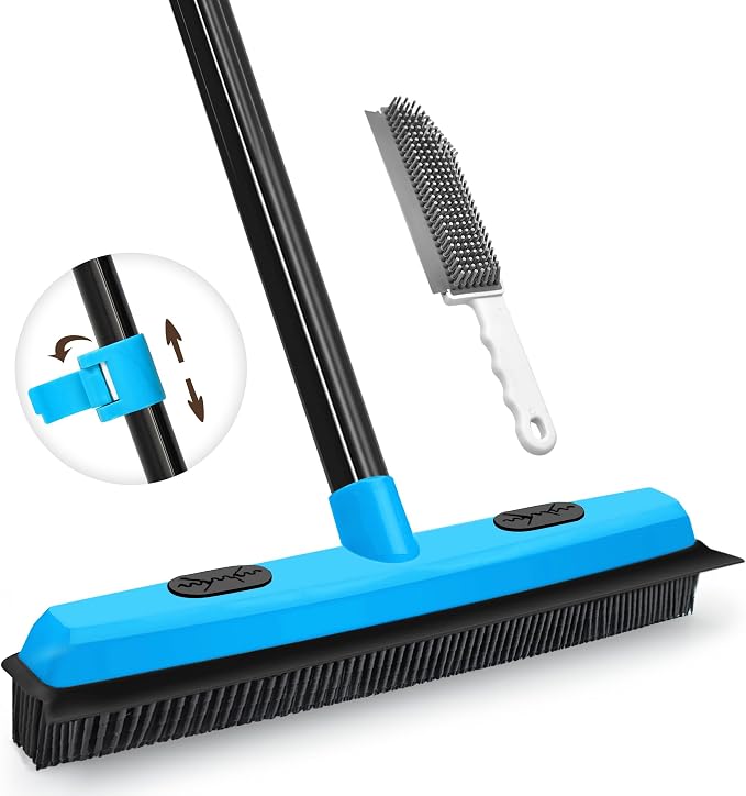 JEHONN Rubber Broom Carpet Rake Brush by JEHONN