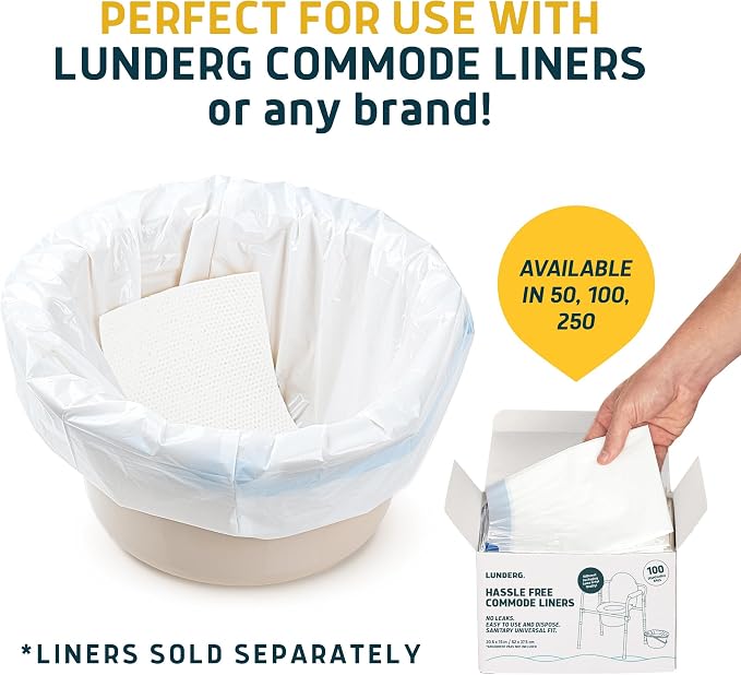 Lunderg Lemon Scented Super Absorbent Commode Pads - Image 5