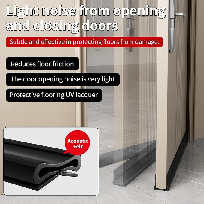 New Upgrade 36.6 inch Under Door Draft Stopper Free Cutting Length， - Image 4