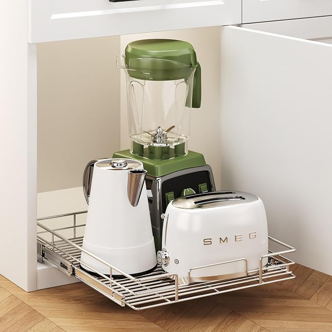 Pull Out Cabinet Organizer 22½" W x 21½" D, Heavy Duty Cabinet Pull Out Shelves - Image 5
