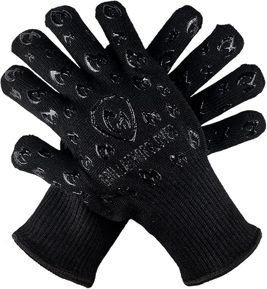 Grill Armor Oven Gloves 932°F Extreme Heat & Cut Resistant Oven Mitts by GrillArmorGloves