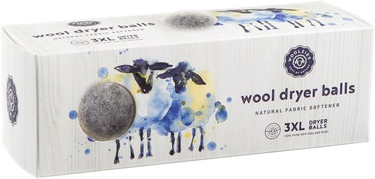Woolzies Wool Dryer Balls Organic by WoolziesHomeEssentials