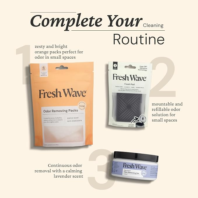 Fresh Wave Orange Odor Eliminating & Deodorizing Packs - Image 7