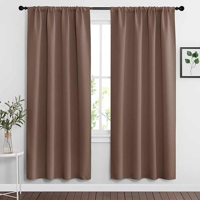RYB HOME Long Curtains Light Blocking Drapes Window Treatment Panels Room by RYBHOME