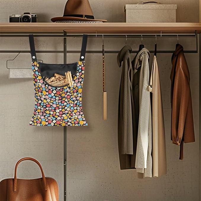 Clothes Pin Hanging Bag, Large Capacity Clothespin Bag - Image 4