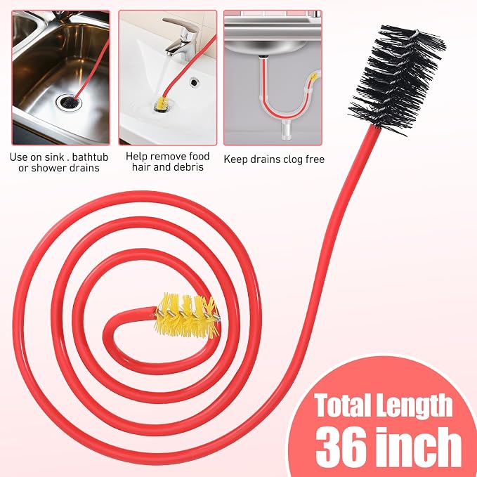 Flexible Pipe Cleaner, Clog Remover - Image 2