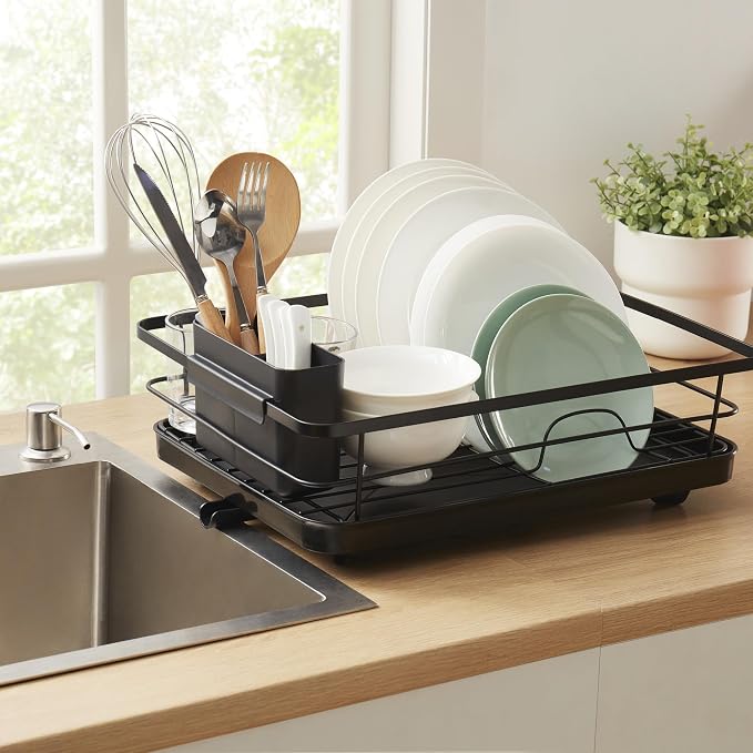 Dish Drying Rack 3 Piece Dish Drainer - Image 3