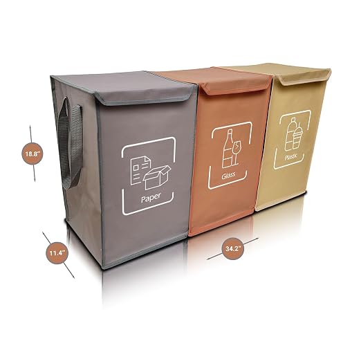NYIKA - Recycling Organizer - Reusable Recycling Bags - Recycling Sorter - - Image 3
