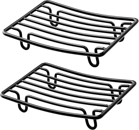 Bar Soap Dish Holder for Shower Bathroom Stainless Steel Rust Proof Self by GUUKAR