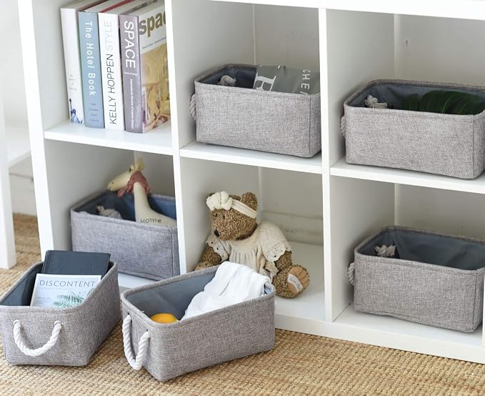 TheWarmHome Foldable Small Storage Baskets - Image 7