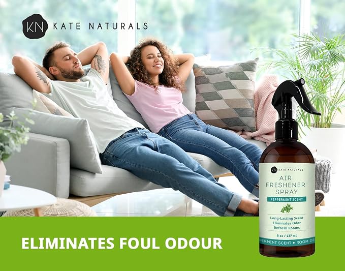 Kate Naturals Peppermint Air Freshener Spray - Image 3