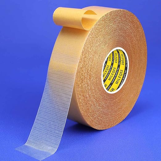 Double Sided Tape Heavy Duty, 1.18" x 66FT, Universal High Tack Strong Wall by MILEQEE