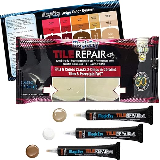 MagicEzy Tile Repairezy Bright Range by MagicEzy
