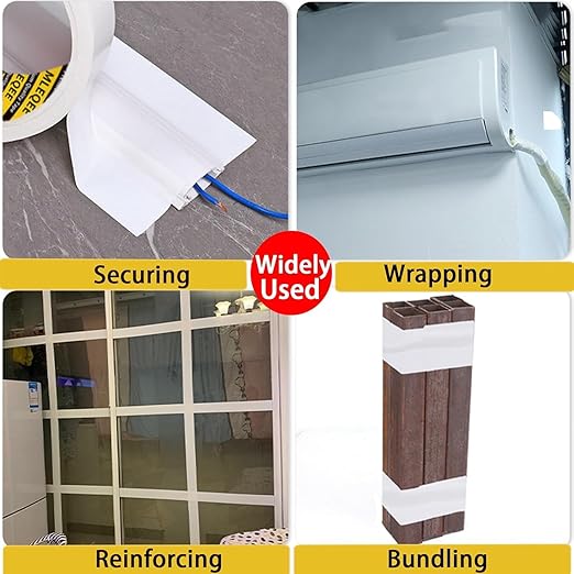 3Pack Duct Tape Heavy Duty Single Sided, Strong Adhesive High Strength - Image 4
