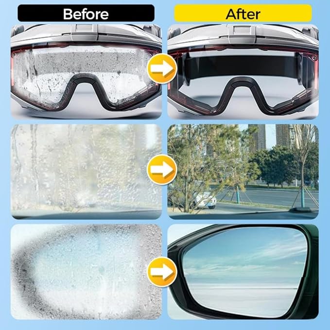 Micromolecular Anti-Fog Coating Wiper–Keeps Your Windshield Clear & Fog - Image 3