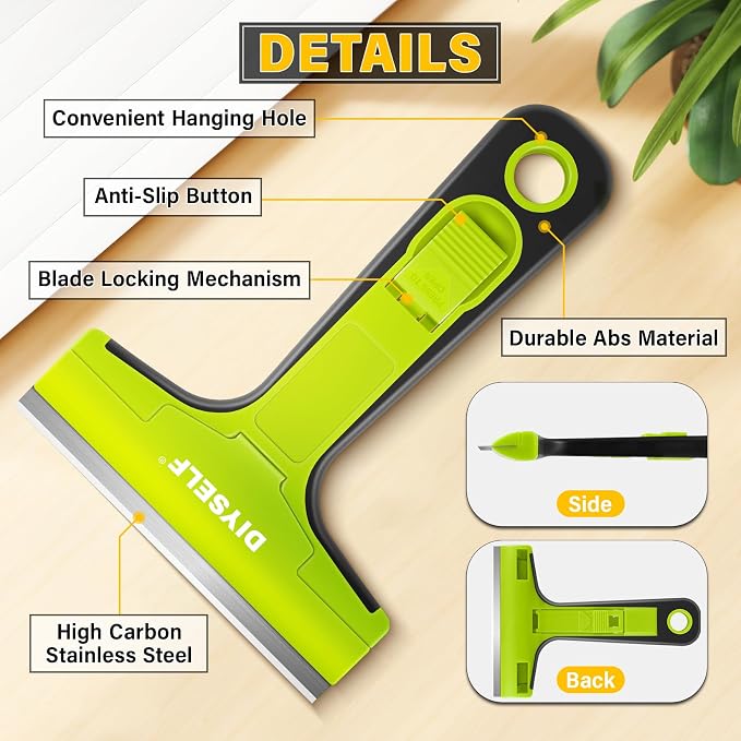 DIYSELF 1 Pack Razor Blade Scraper - Image 6