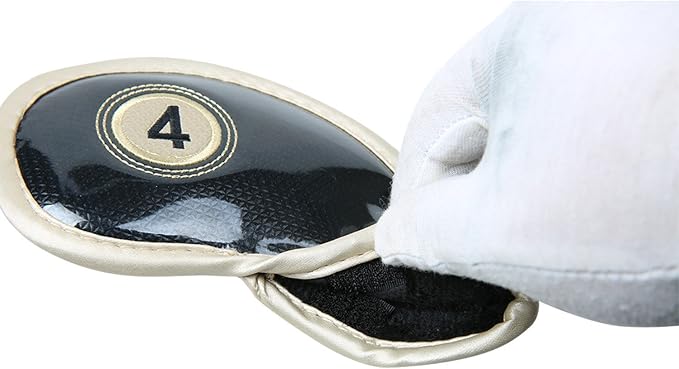 HISTAR 10pcs Crystal Pu Leather Golf Iron Head Covers Set Iron Club Headcover - Image 4
