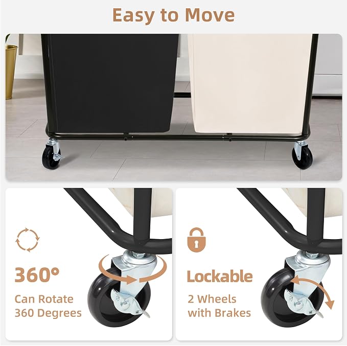 STORAGE MANIAC Commercial Laundry Hamper - Image 3