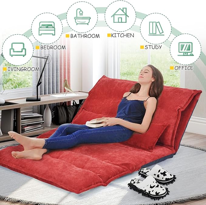 Microfiber Floor Mop Slippers House Dust Cleaning Tool Detachable Washable Shoes - Image 4