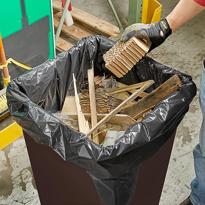 Contractor Heavy Duty Trash Bags 55 Gallon | 52 Count | 2 MIL | 36" X 56" | - Image 5