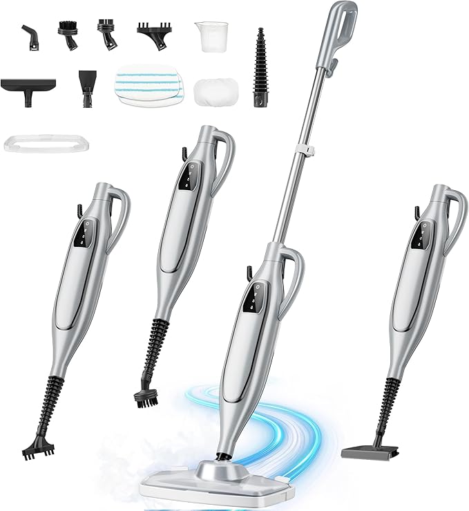 Steam Mop, 11-in-1 Powerful Handheld Steam Cleaner by Unknown
