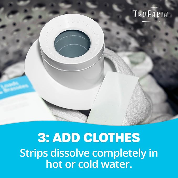 Tru Earth Compact Dry Laundry Detergent Sheets, Travel Sheets - Image 6