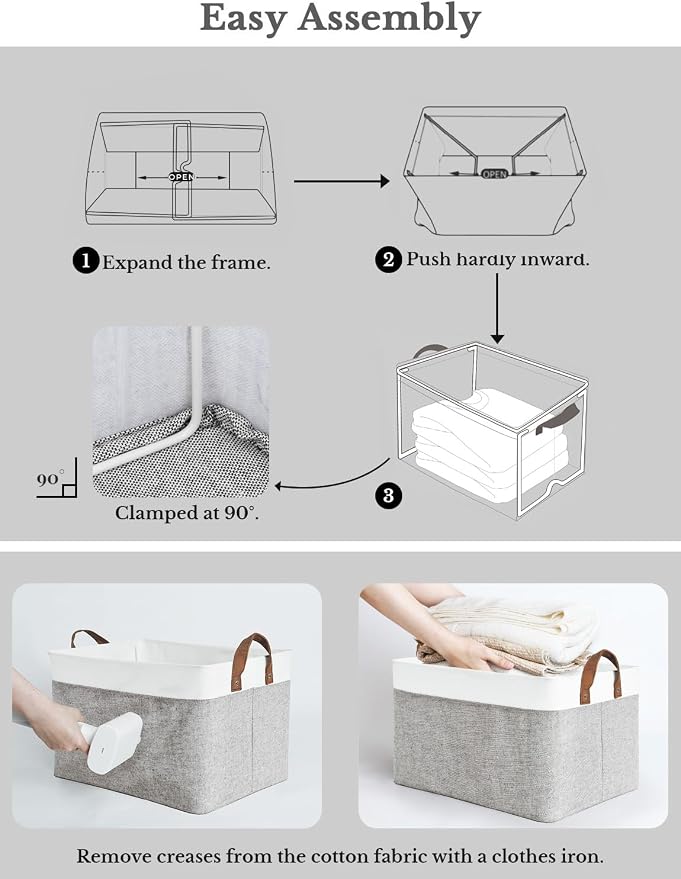 StorageWorks Storage Bins, Fabric Storage Bins - Image 8