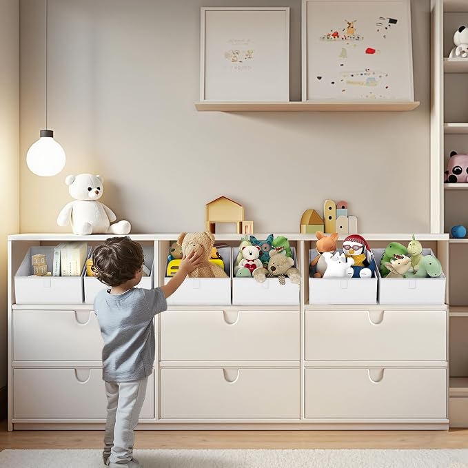 DIMJ Closet Storage Bins 6 Pack - Image 3