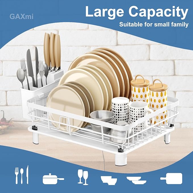 GAXmi Dish Drying Rack Over The Sink Dish Drainer - Image 3
