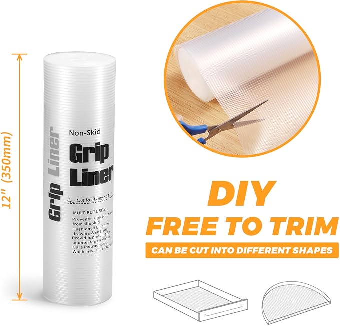 Glotoch Non Adhesive Clear Shelf Liners - Image 5