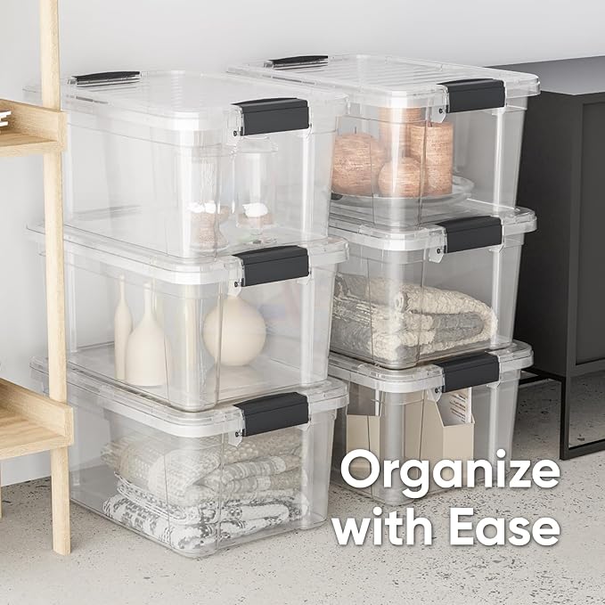 Superio Storage Bins with Lids - Image 6