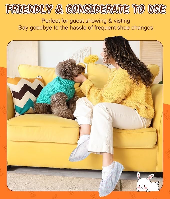 Disposable Shoe Covers 60 Pack Booties - Image 6