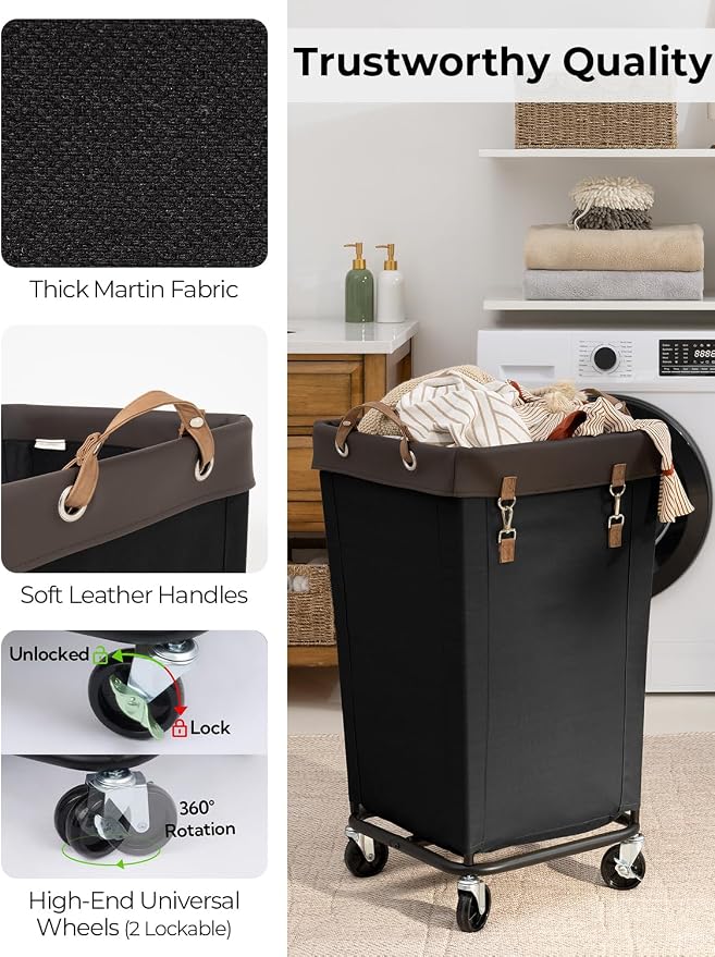 StorageWorks 160L Laundry Basket - Image 4