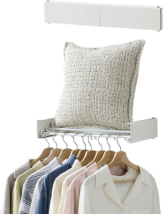 Clothes Drying Rack, Laundry Hanger Dryer Rack, Wall Mounted Drying Rack by RFOUO