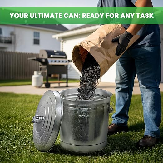 Plexon 6 Gallon Outdoor Trash Can - Image 8