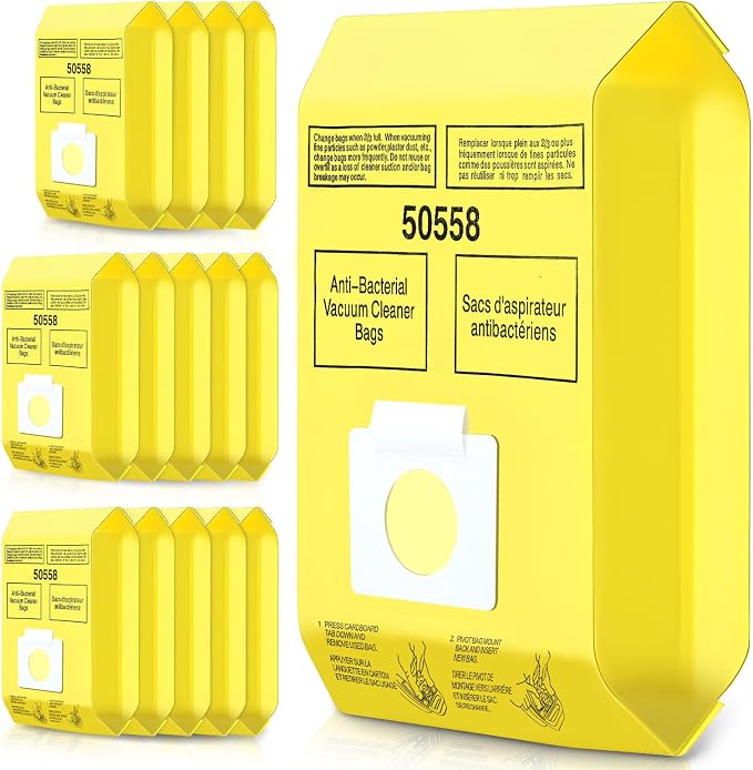 15 Pack Vacuum Cleaner Bags Fit by DTESL